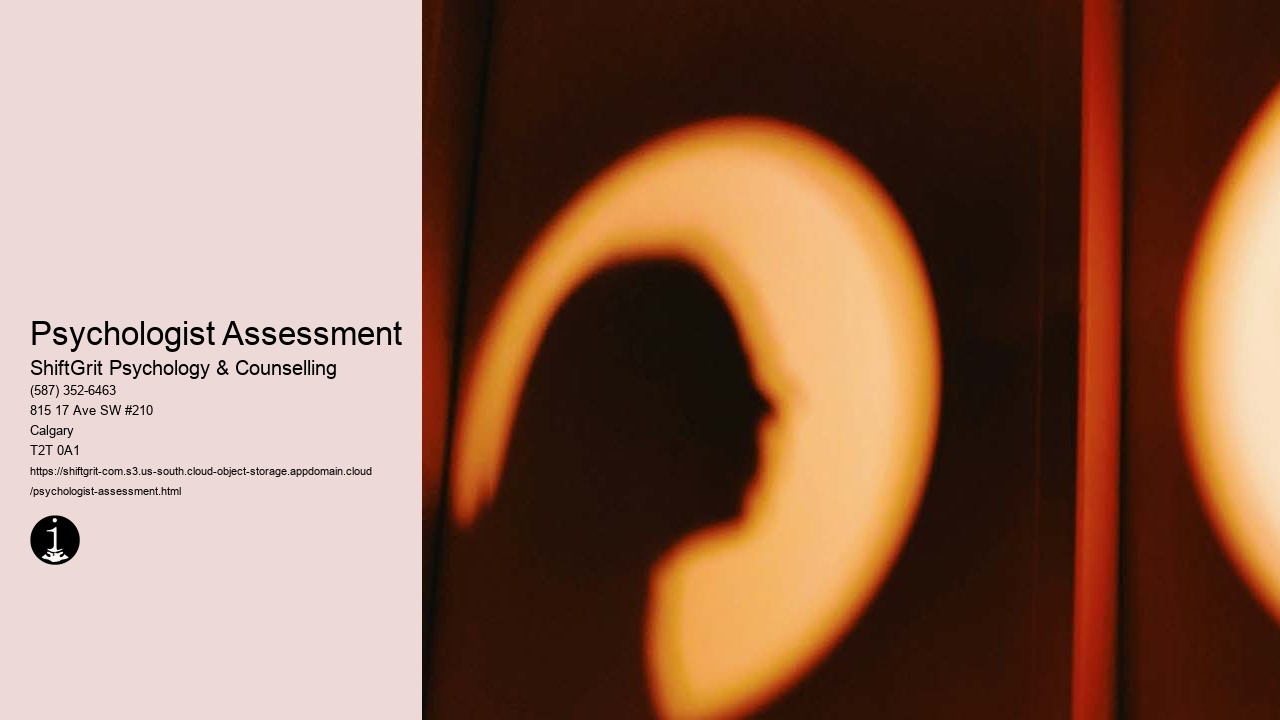 Psychologist Assessment